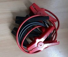 Starthilfe Starter Überbrückungs Kabel 2 x 2m Batterie KFZ ROLLER MOTORRAD 