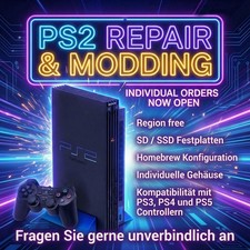 PS2 Reparatur & Mod/Modding