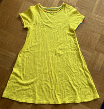 Boden Mädchen Sommerkleid aus Baumwolle in Farbe gelb und Größe 152cm