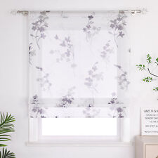 Raffrollo Bedruckte Raffgardinen mit Tunnelzug Transparent Küche Gardinen Modern