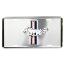 FORD MUSTANG Silver Plate