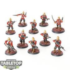 Astra Militarum - 10 Praetorian Guard - bemalt