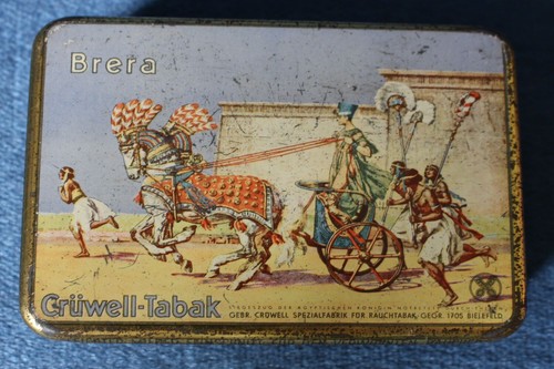 Blechdose crüwell tabak brera - tabak,