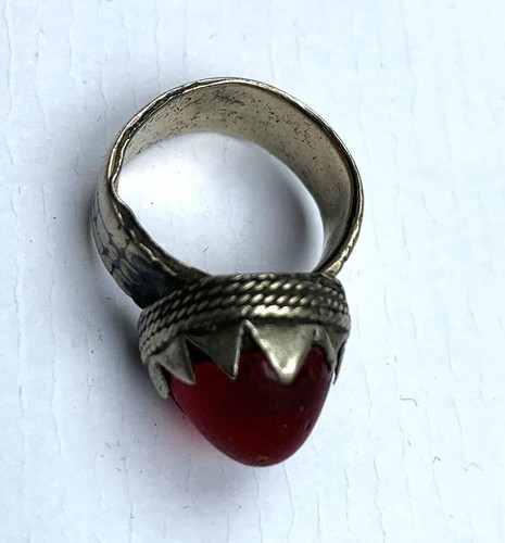 Alter silber ring - ring, nubien