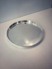 Schlichtes, rundes Tablett Wilkens 925 Sterling Silber