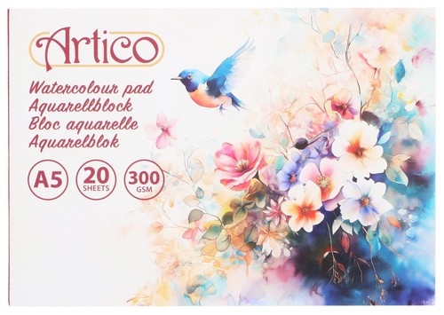 Aquarellpapier din blatt - a5,