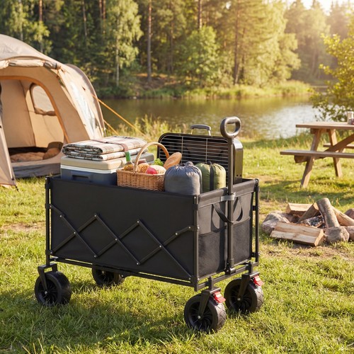Songmics handwagen faltbar mit - songmics,