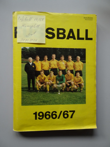 Bergman fußball 67 - bergman, 66/67