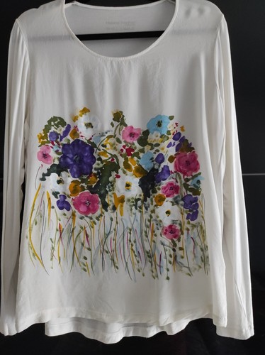 Seidenshirt langarm 40 - langarm, 40/42