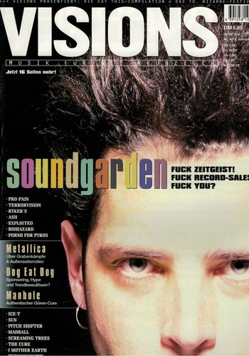 Visions musik zeitschrift - visions,, musik-zeitschrift