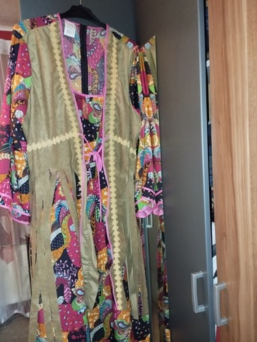 Damen kleid bunt - bunt, 70