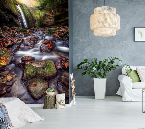 Wasserfall steine q3845 - 3d,