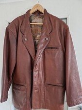 M.Flues Herrenlederjacke Gr.48