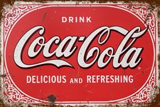 Blechschild COCA-COLA 30 x 20