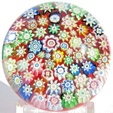 Briefbeschwerer Paperweight PERTHSHIRE PP243A Millefiori Close Pack, Mint!