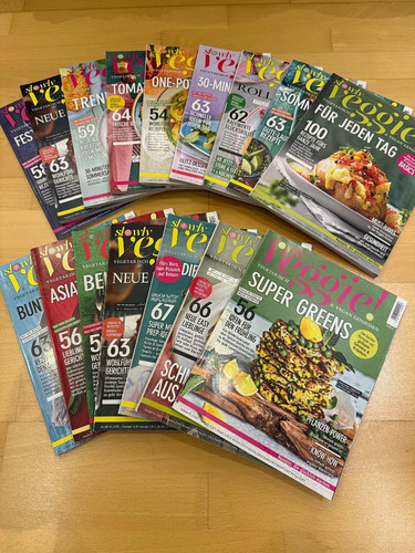 18x veggie zeitschriften - veggie!,