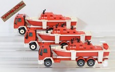 Siku -Set Modellautos LKW Ford mit Löschboot Feuerwehr- Bastler ohne OVP - G 231