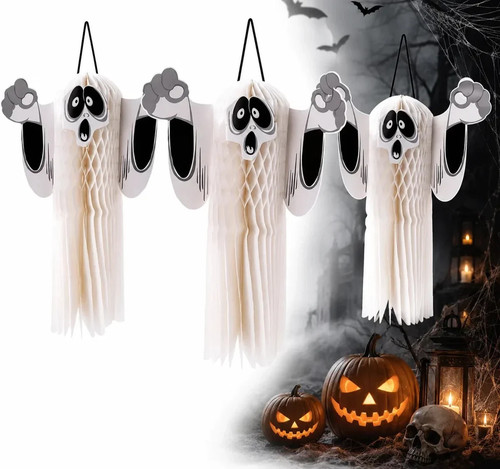 Halloween geist deko 51cm - 3x,