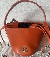 Baldinini Damen kleine Tasche Handtasche Beutel orange guter Zustand