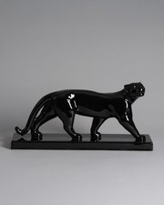 Chic Porcelain Black Panther