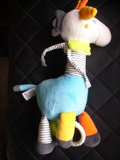 Topomini GIRAFFE? mechanische Spieluhr Blau / Bunt ERNSTINGS ca. 30 x 20 x 8 cm