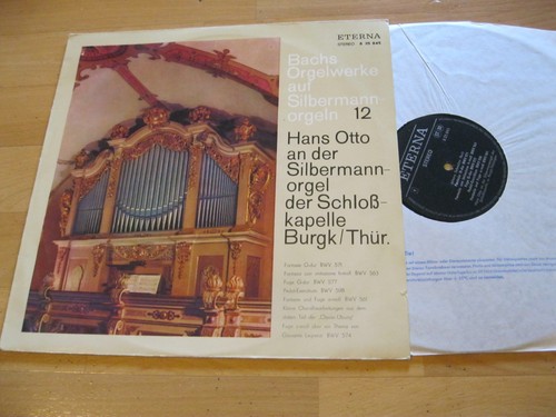 Bach orgelwerke 12 - lp,