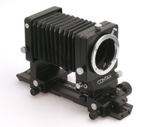 Original Contax Tilt-Shift Balgengerät mit C/Y Contax Yashica Bajonett