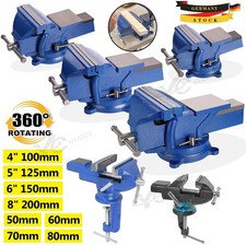 Schraubstock Schwer Amboss 360° Drehbar Werkbankschraubstock Tischschraubstock