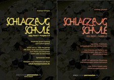 2-bändige Schlagzeugschule Andreas Schwarz (Band 1+2). Jetzt Schlagzeug lernen!