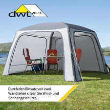 Reisezelt dwt Pavillon Relax Air, 350x350x225cm aufblasbar gebraucht Sonnendach