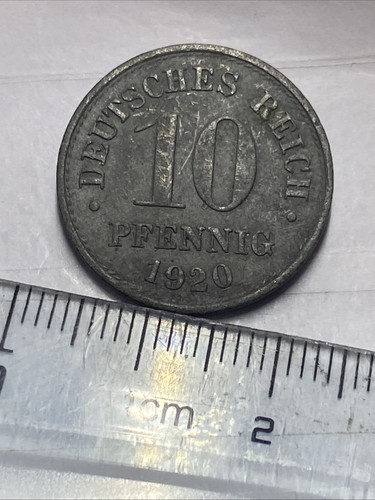 Deutsches reich pfennig - reich, 10