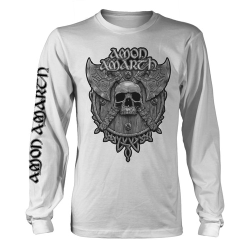 Amon amarth grey skull - -,