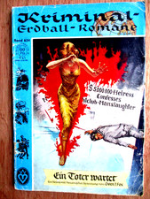 Heftroman: Kriminal - Erdball