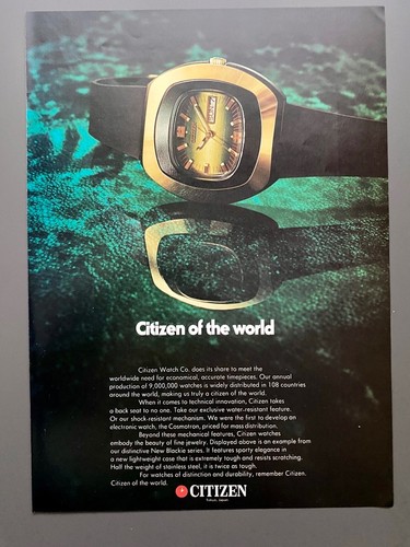 Citizen the world - of,
