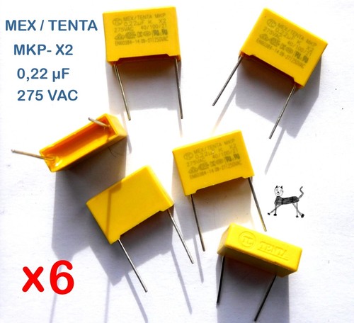 22uf 220nf mex - (6,