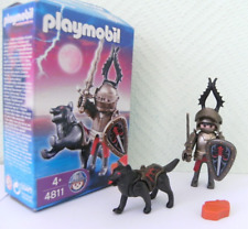 Playmobil Anführer 4811 mit OVP Wolfsritter Wolf Ritter Ritterburg
