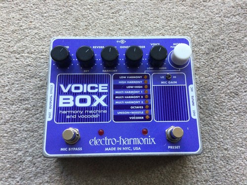 Electro harmonix voice box - electro-harmonix,