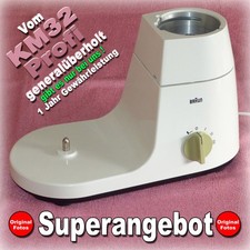 █ BRAUN KM32 ? MOTORBLOCK Küchenmaschine KM 32 4122 4209 ✅ 1 Jahr Gewähr (1813)