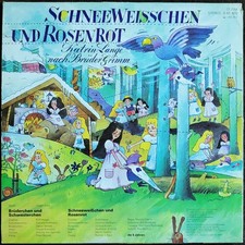 LP 12'' Litera: Brüderchen, Schwesterchen, Schneeweißchen Rosenrot Märchen Grimm