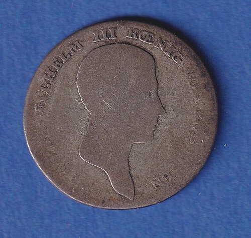 Preußen silber kursmünze - preußen, 1/6