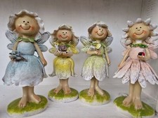 Dekofigur Elfe Blumenkind Rosa