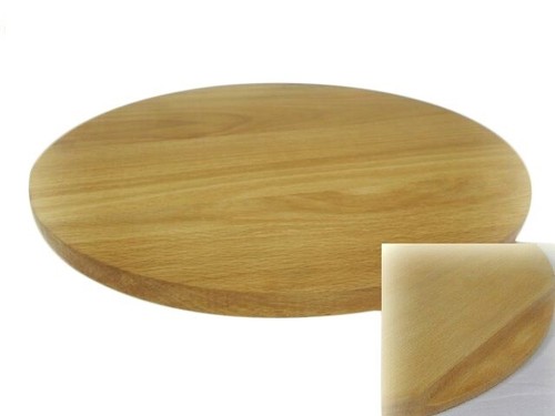 Rundes pizza brett aus holz - rundes,