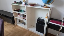 2 Ikea Billy Regale weiß je 106 x 80 x 28 cm mit 2 Einlageböden zu verschenken