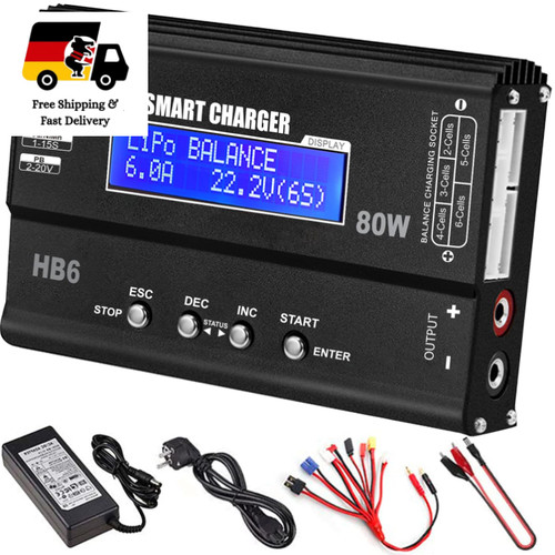 Htrc lipo ladegerät - ladegerät, 6a