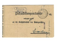 Landpoststempel Freepsum über