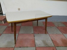 50er 60er Esstisch höhenverstellbar Couchtisch Ausziehbar