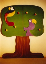 Kindergarderobe und Paravant