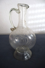 Glaskrug antik 18.Jhd.