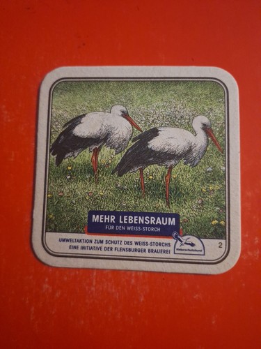 Bierdeckel storch motiv - motiv,