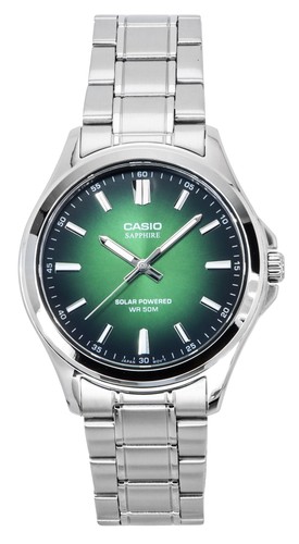Casio standard solar - solar, edelstahl